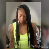 Phab’s Small knotless box braids